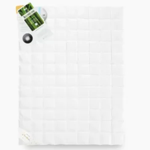 Pūkinė antklodė DREAM-90 | SUMMER 130 | 90% ŽĄSŲ PŪKAI | WHITE - 220x240 cm