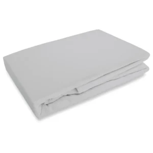 Flanelės paklodė su guma  FLANELOVE 160 | GREY - 180x200 + 30cm