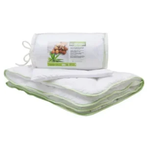 Vaikiškas patalynės komplektas LILLA LULL ALOE VERA | antklodė + pagalvė | COMCO - 100x135 cm + 40x60 cm