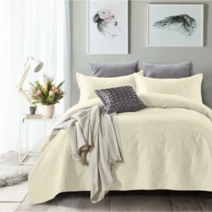 Lovatiesė DREAMHOUSE CLARA | CREME - 250x260 cm