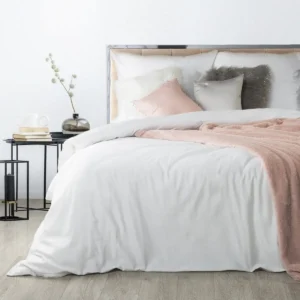 Patalynės užvalkalų komplektas NOVA SATIN 125 | SNOW WHITE