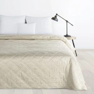 Lovatiesė D91 LUIZ BLINK | CREAM - 220x240 cm