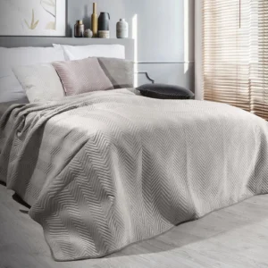 Lovatiesė PREMIUM VELVET SOFIA | SAND - 220x240 cm