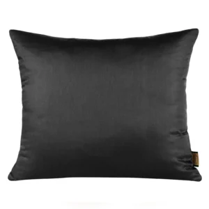 Pagalvės užvalkalas NOVA SATIN 125 | BLACK - 50x70cm