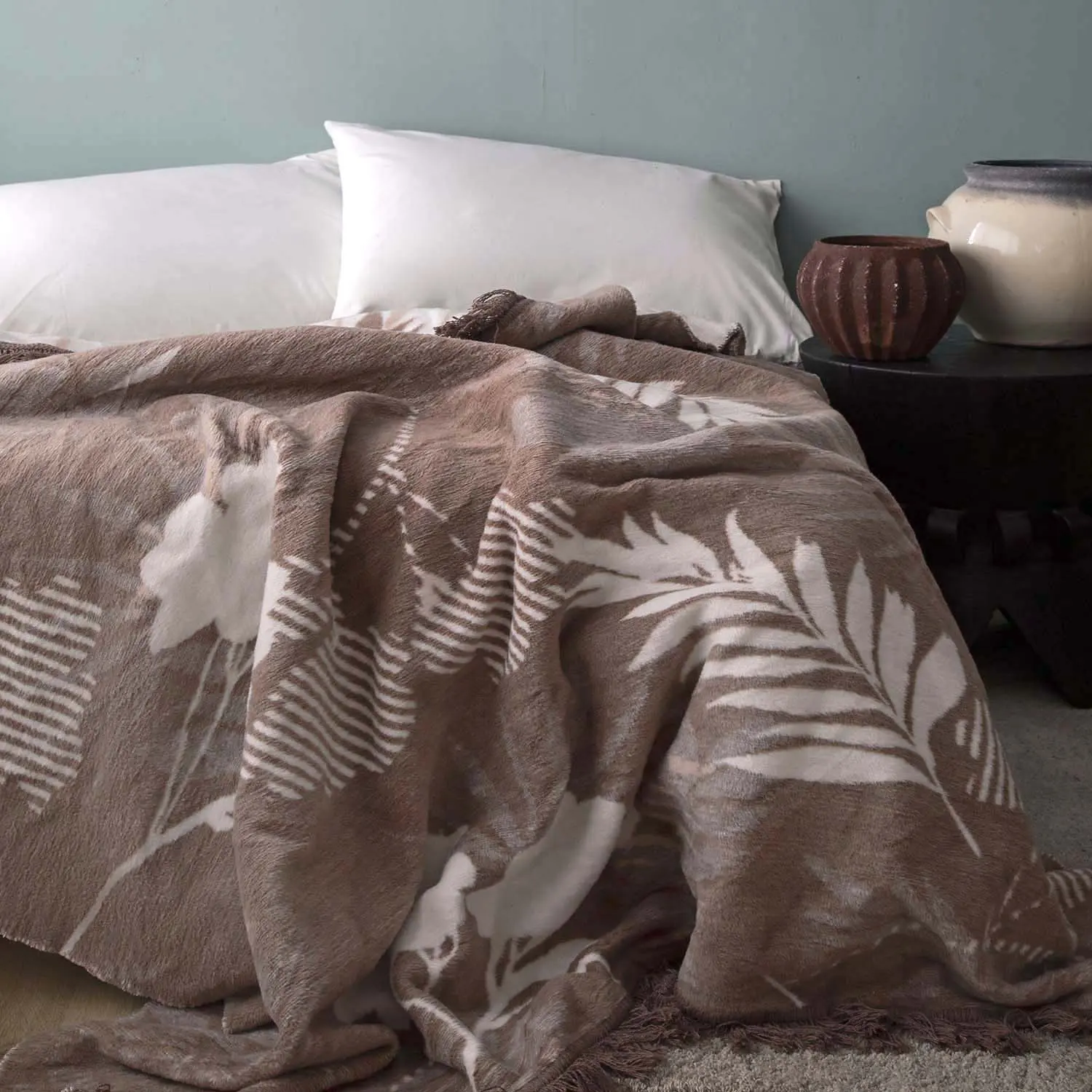 Medvilnės pledas COTTON 500 PS2071B