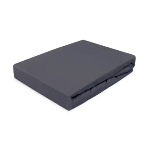 Trikotažinė paklodė su guma  JERSEY PREMIUM 170 | ANTHRACITE GREY 041 - 90x200 + 25cm