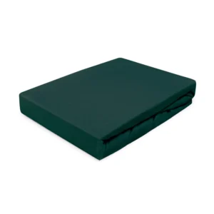Trikotažinė paklodė su guma  JERSEY PREMIUM 170 | DARK GREEN 036 - 200×220 + 25cm